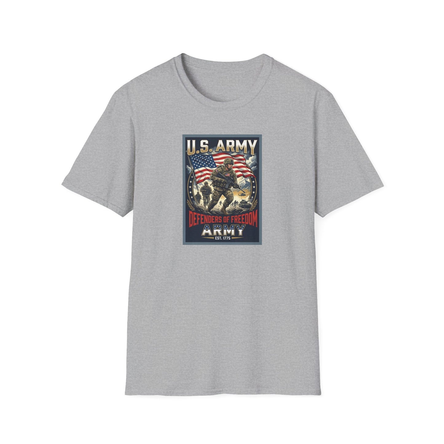 U.S. Army Defenders of Freedom Unisex Softstyle T-Shirt
