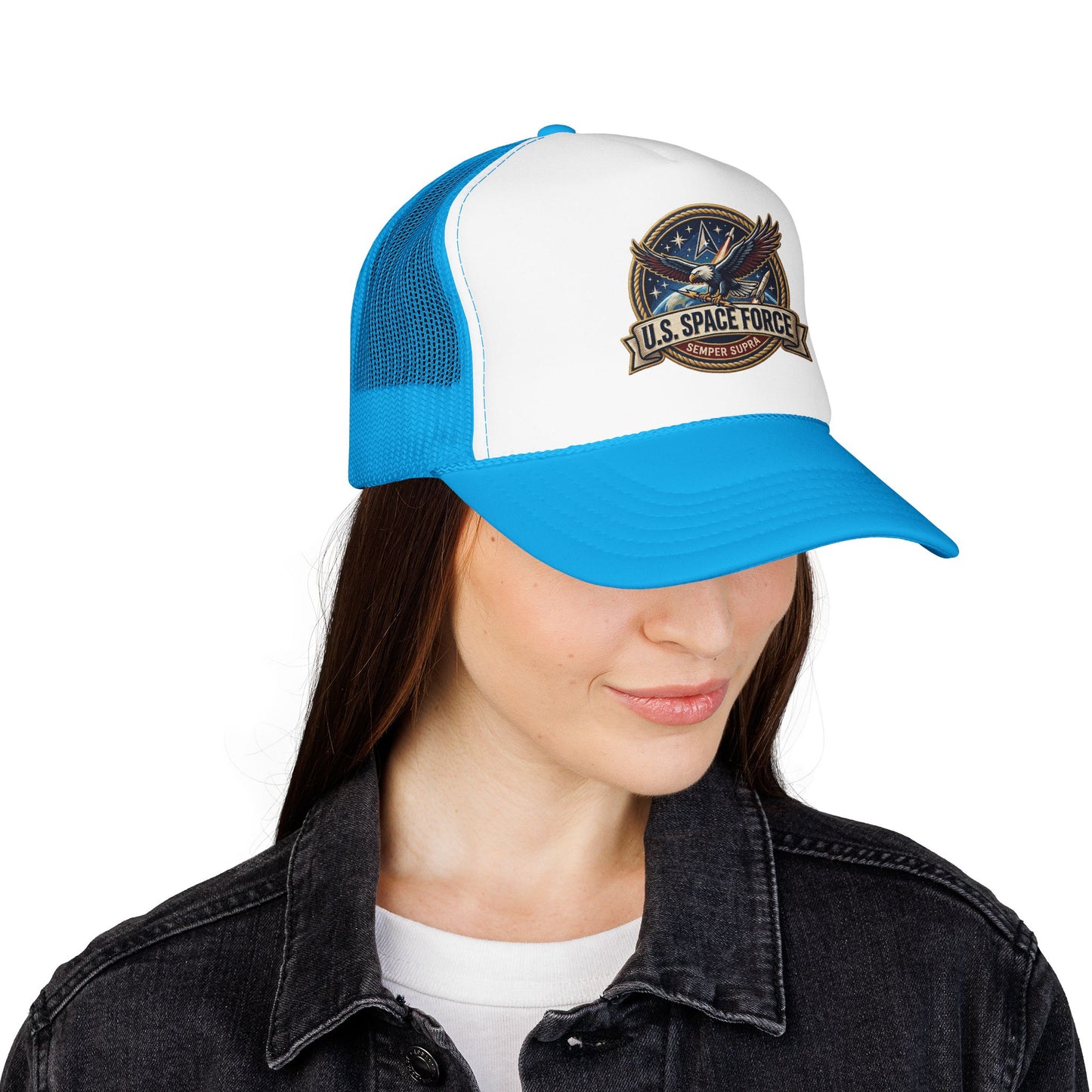 U.S. Space Force Patriotic Trucker Hat