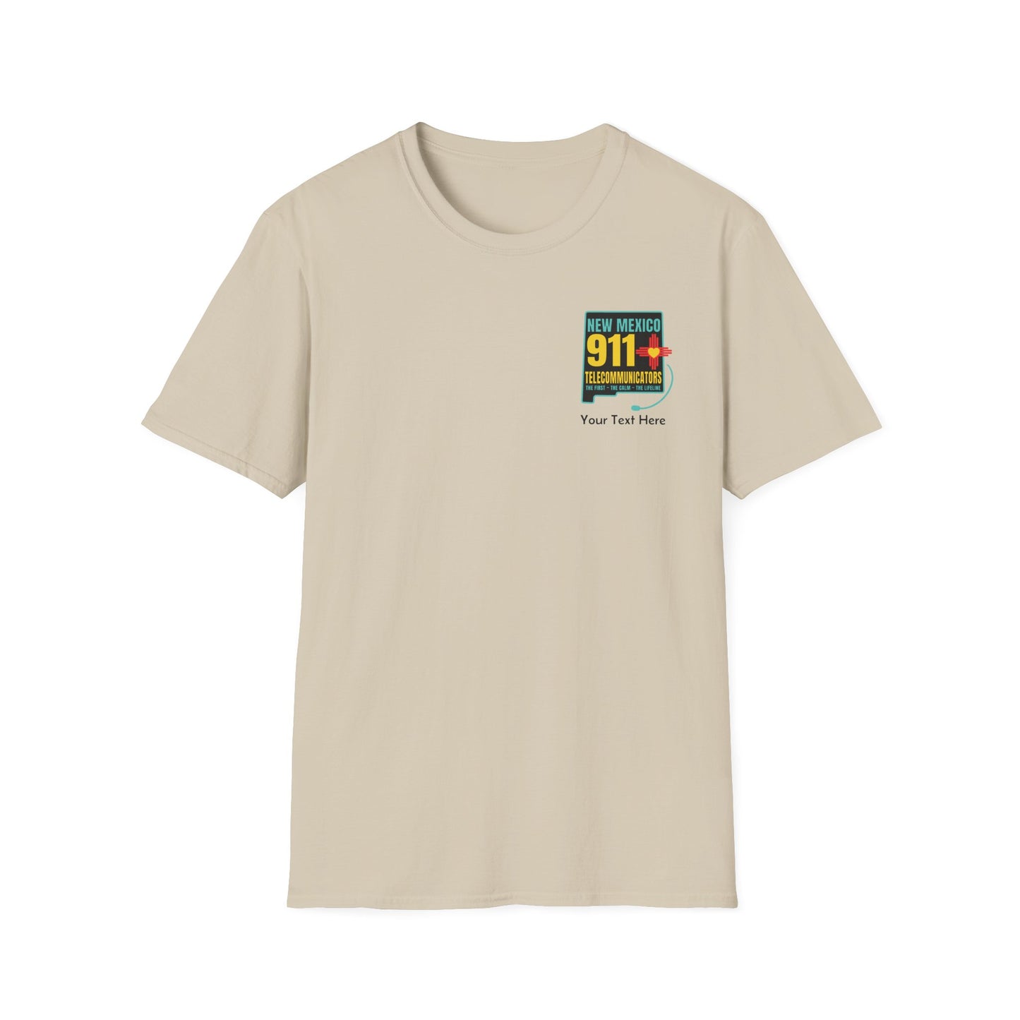 New Mexico 911 Telecommunicators Unisex Softstyle T-Shirt