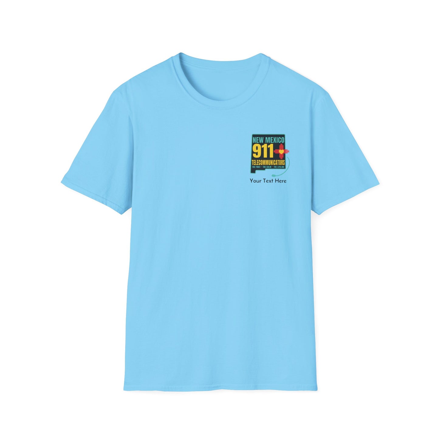 New Mexico 911 Telecommunicators Unisex Softstyle T-Shirt