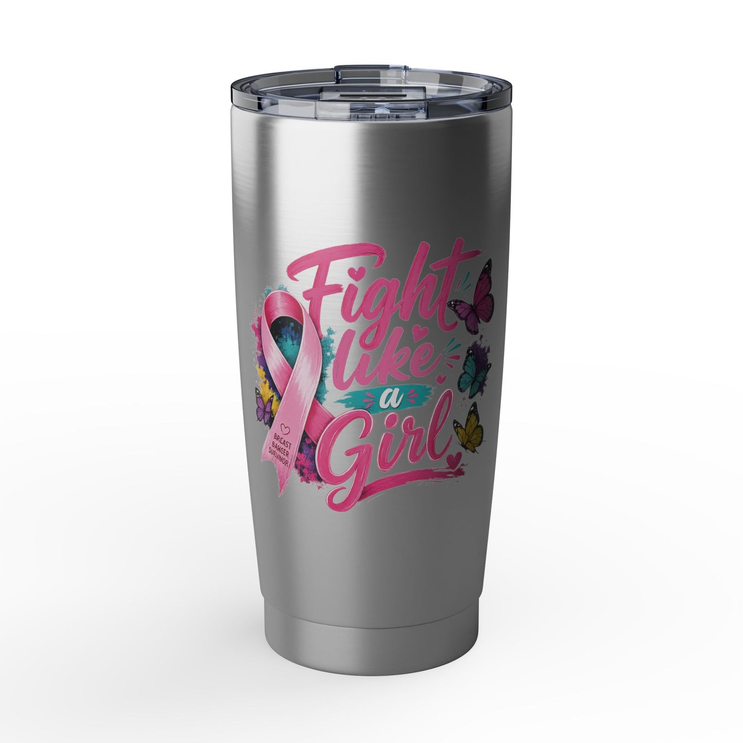 Fight Like a Girl Vagabond 20oz Tumbler