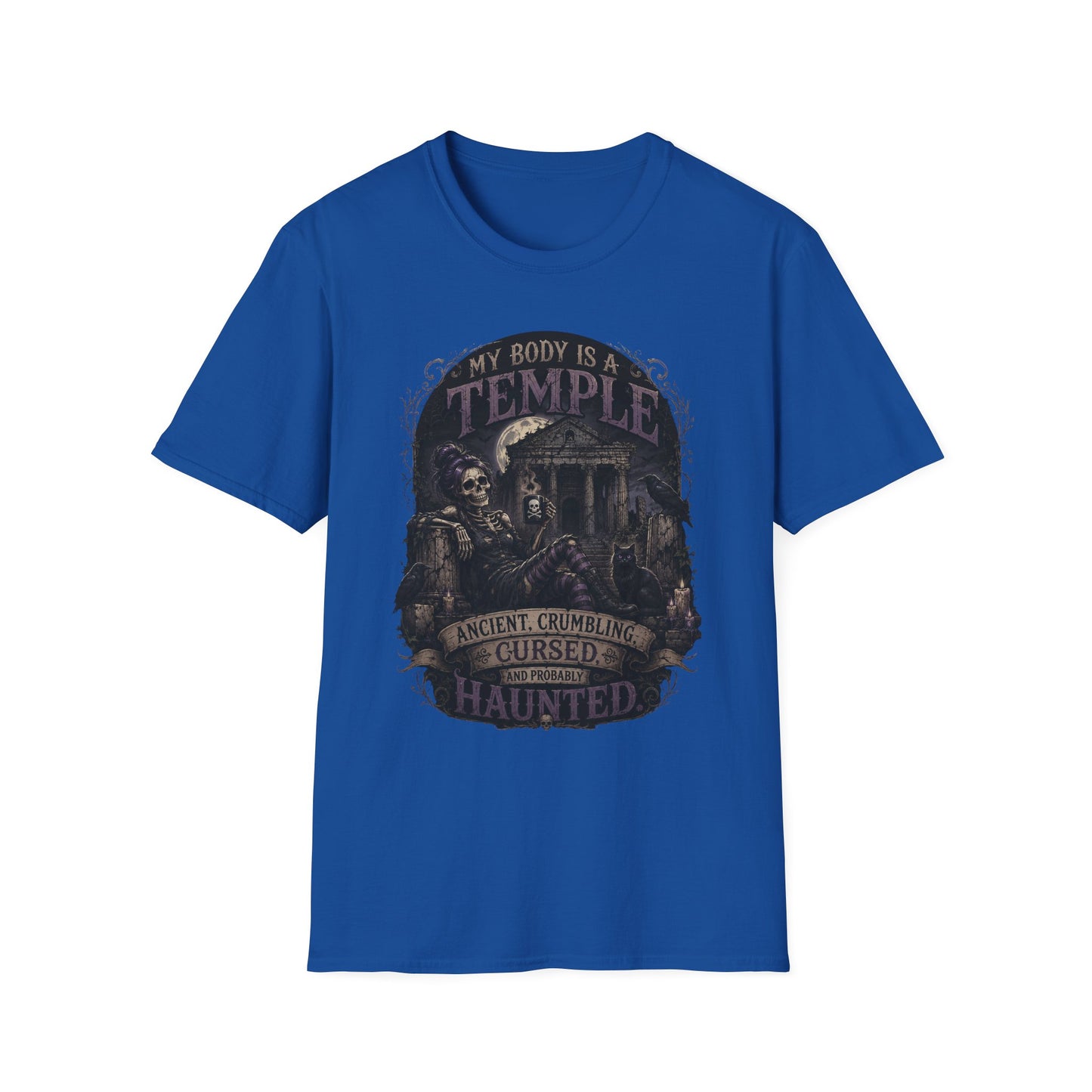 Body a Temple - Female Unisex Softstyle T-Shirt