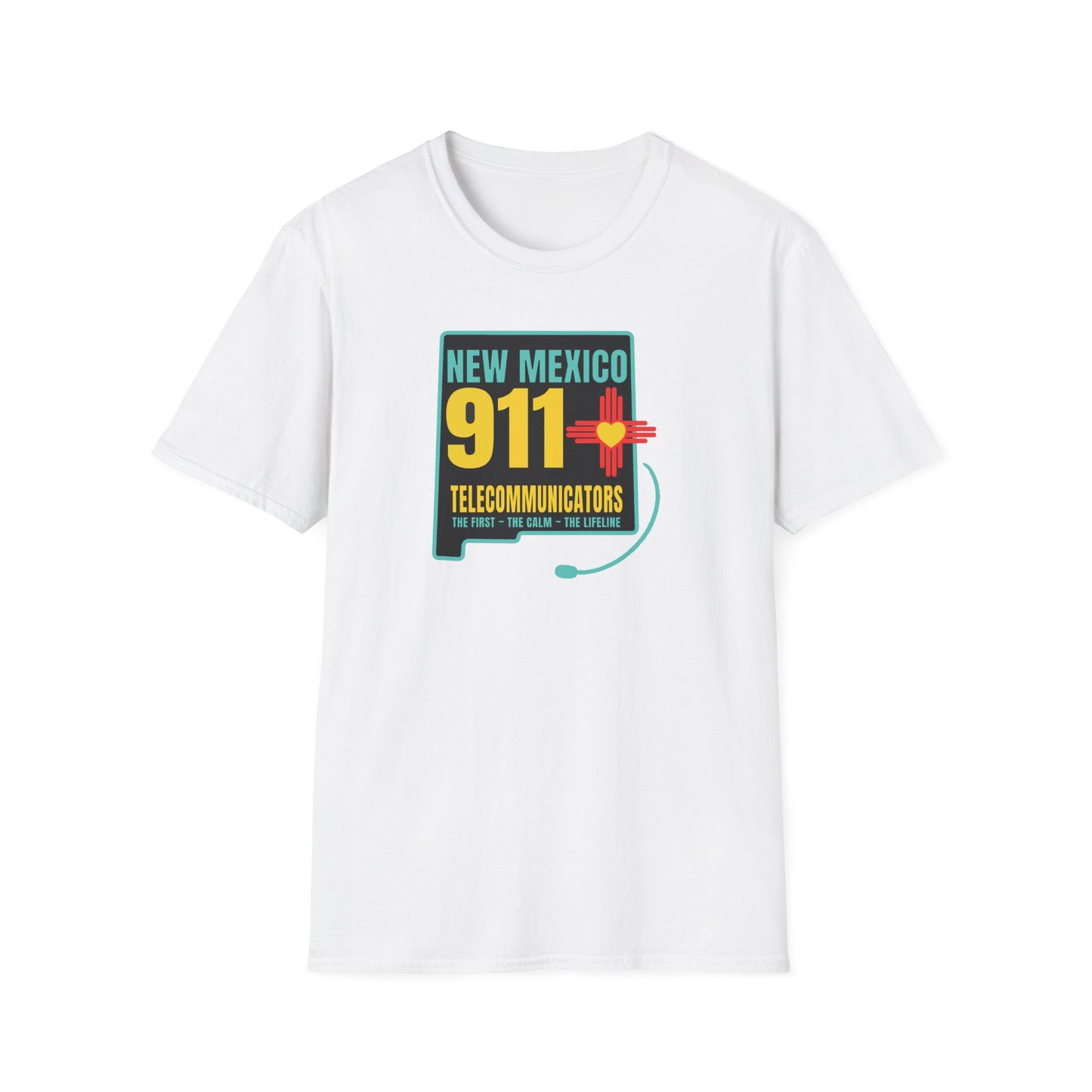 New Mexico 911 Telecommunicators Unisex Softstyle T-Shirt