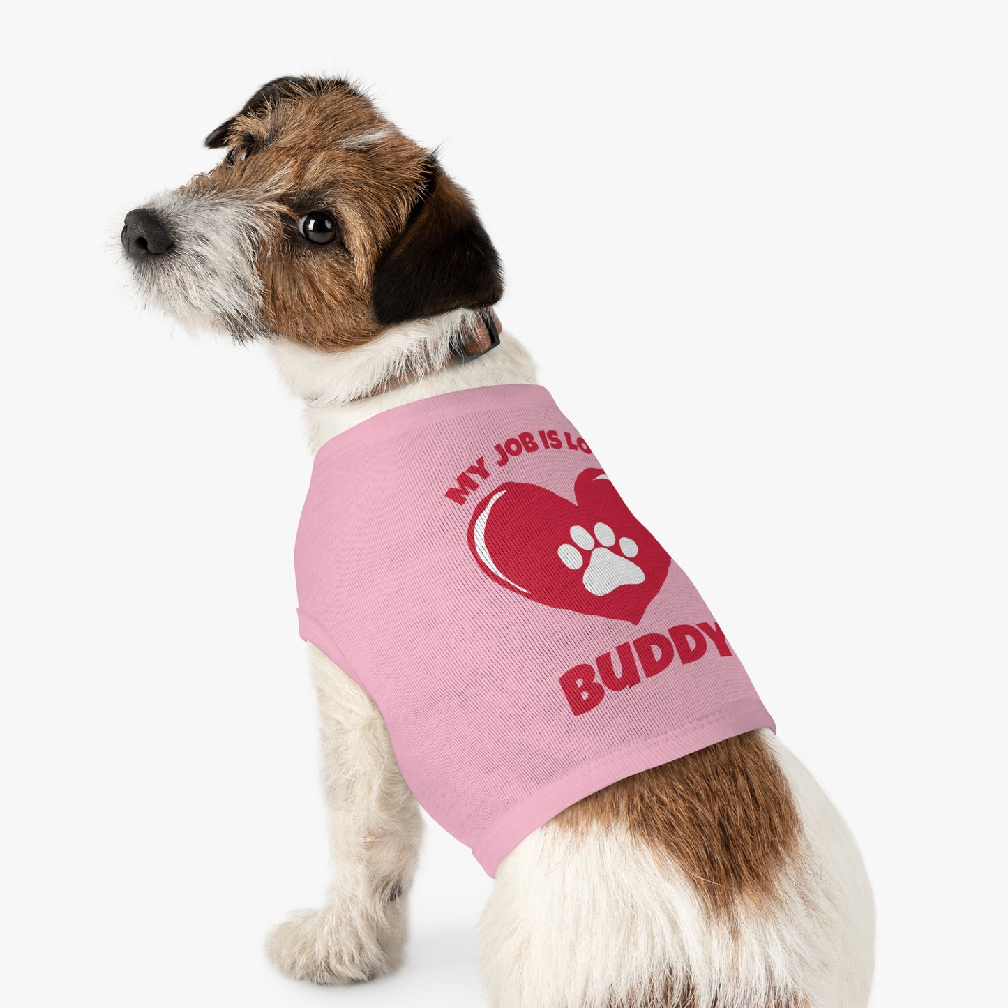 My Job Is Love PERSONALIZED Pet Tank Top