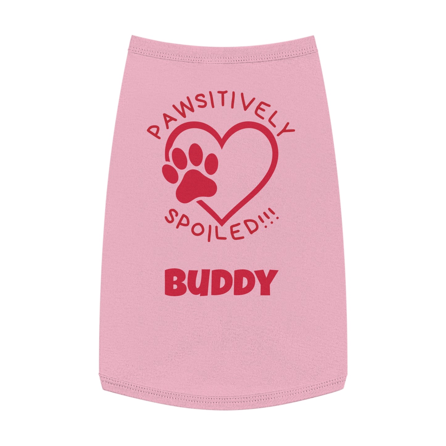 Pawsitively Spoiled PERSONALIZED Pet Tank Top