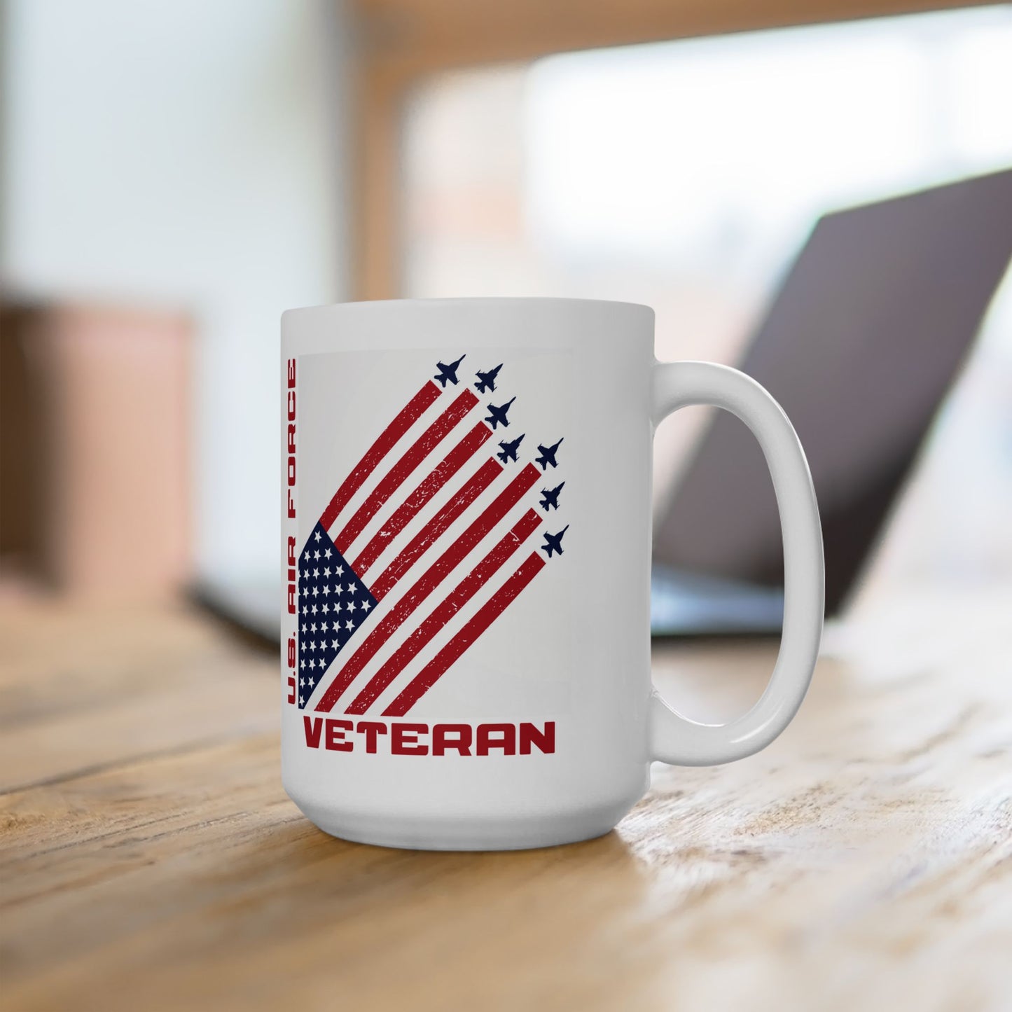 U.S. Air Force Veteran Ceramic Mug (11oz, 15oz)