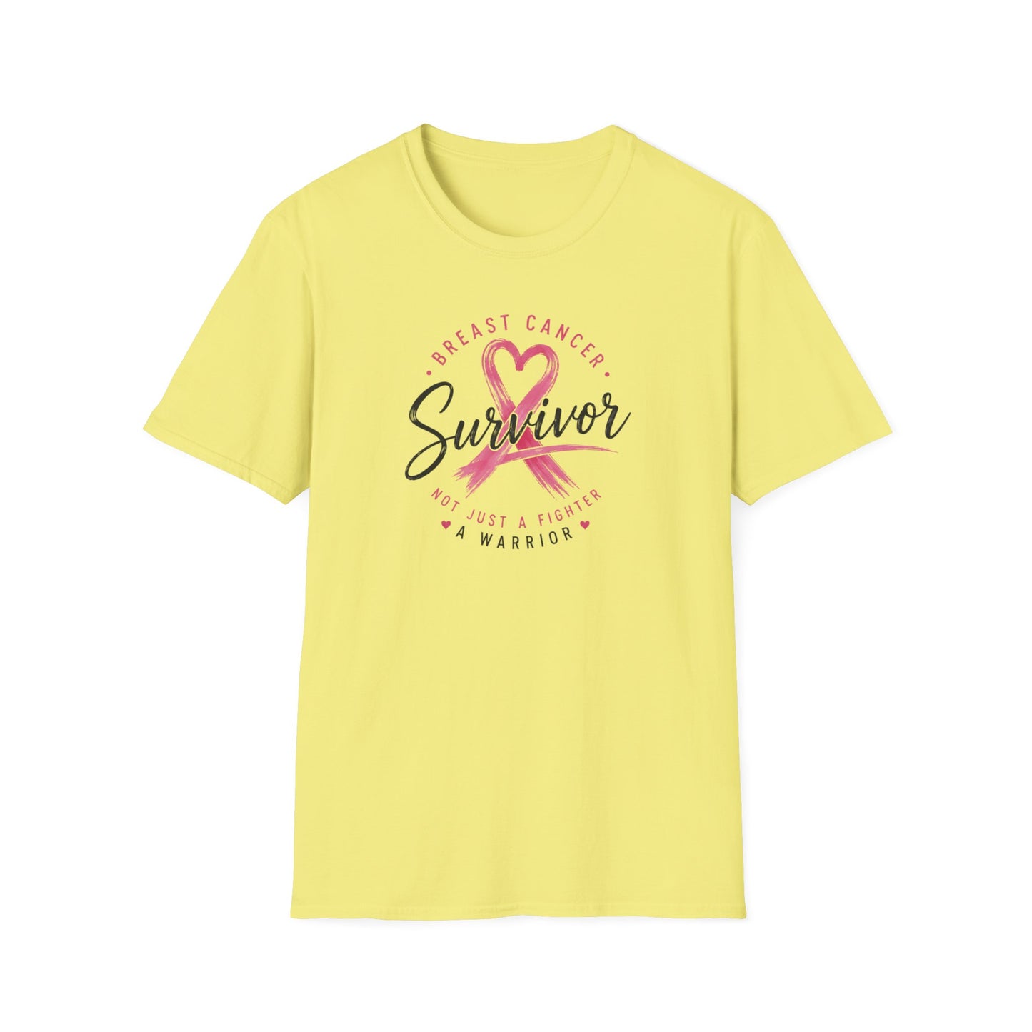 Breast Cancer Survivor - Warrior Unisex Softstyle T-Shirt