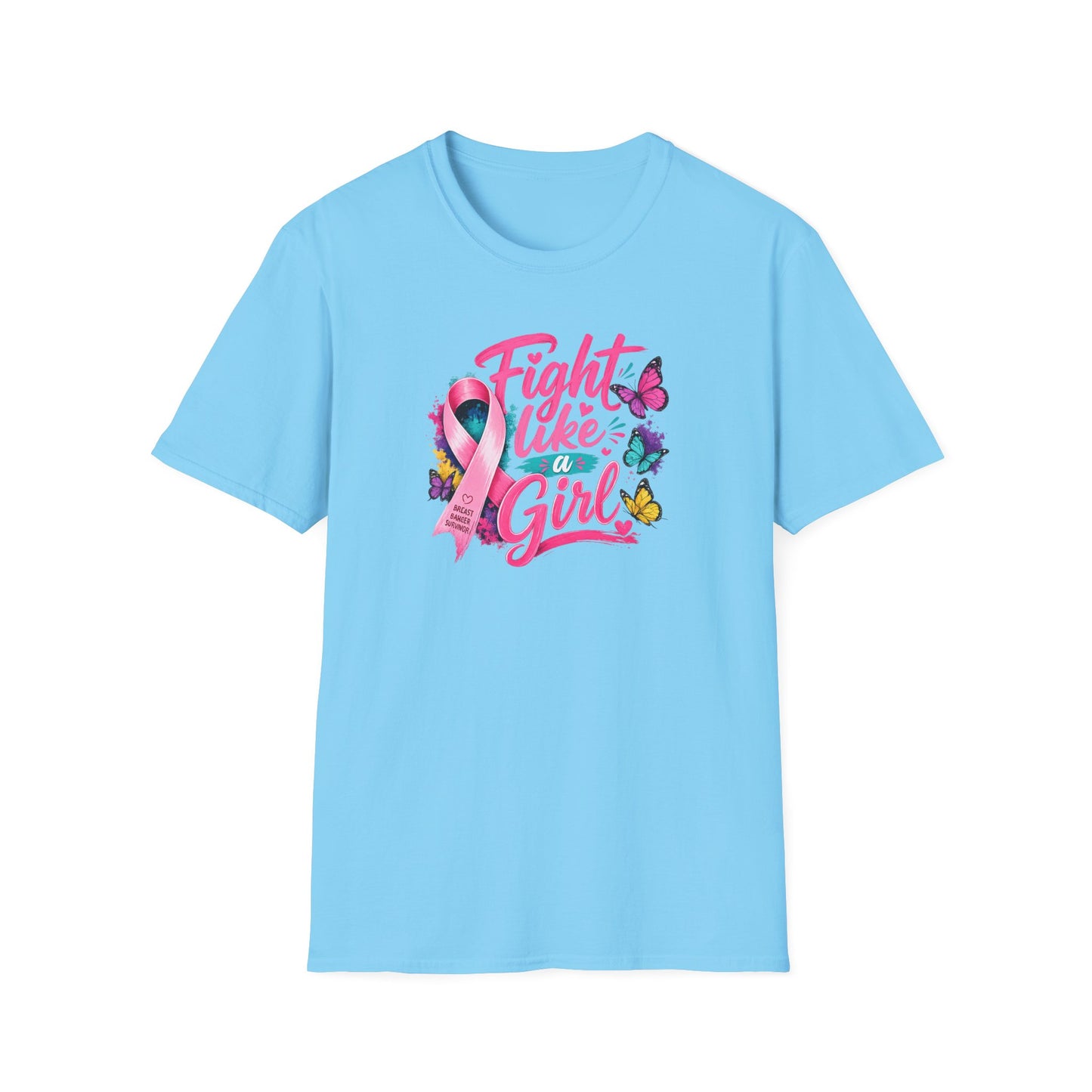 Fight Like a Girl Unisex Softstyle T-Shirt