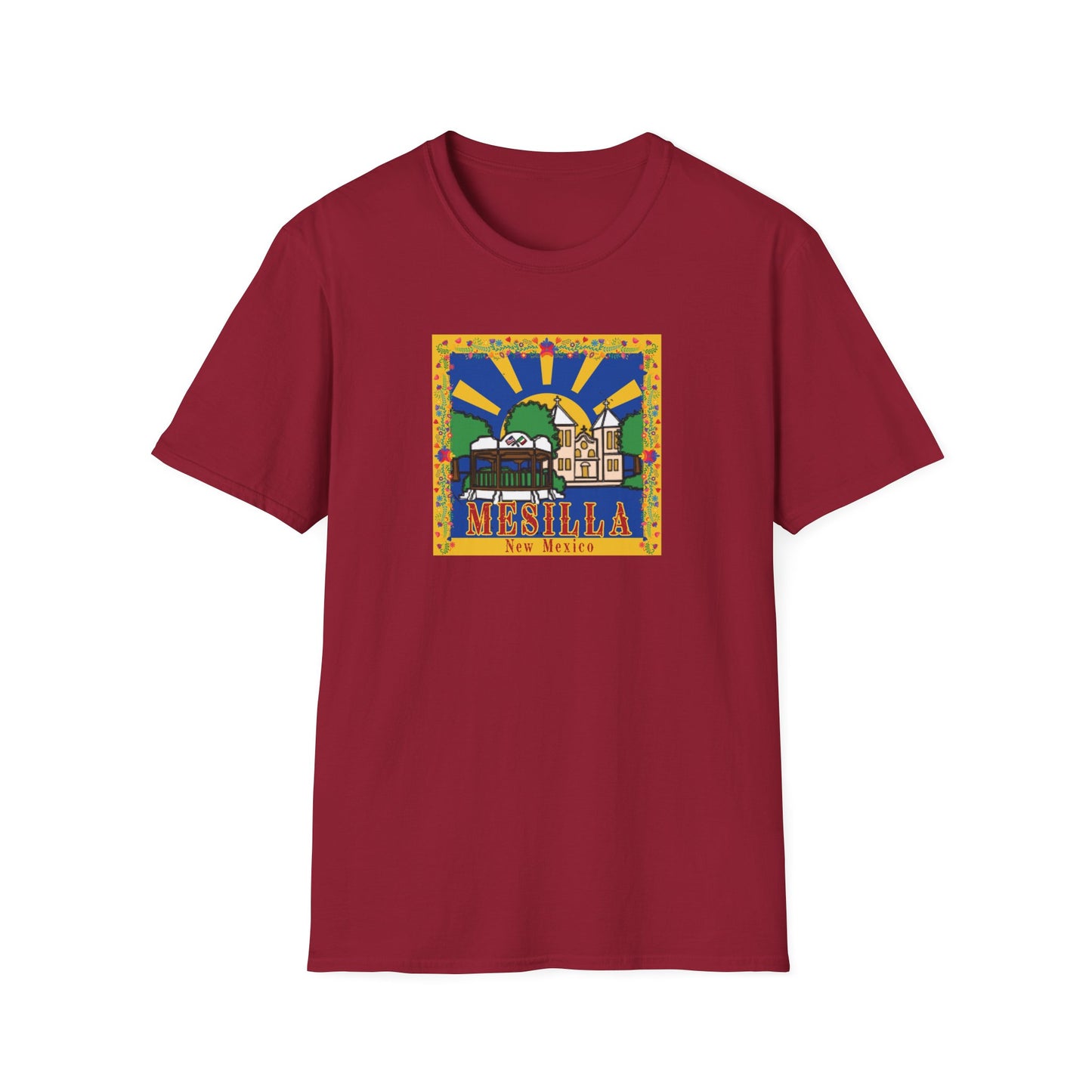Mesilla - Square Unisex Softstyle T-Shirt