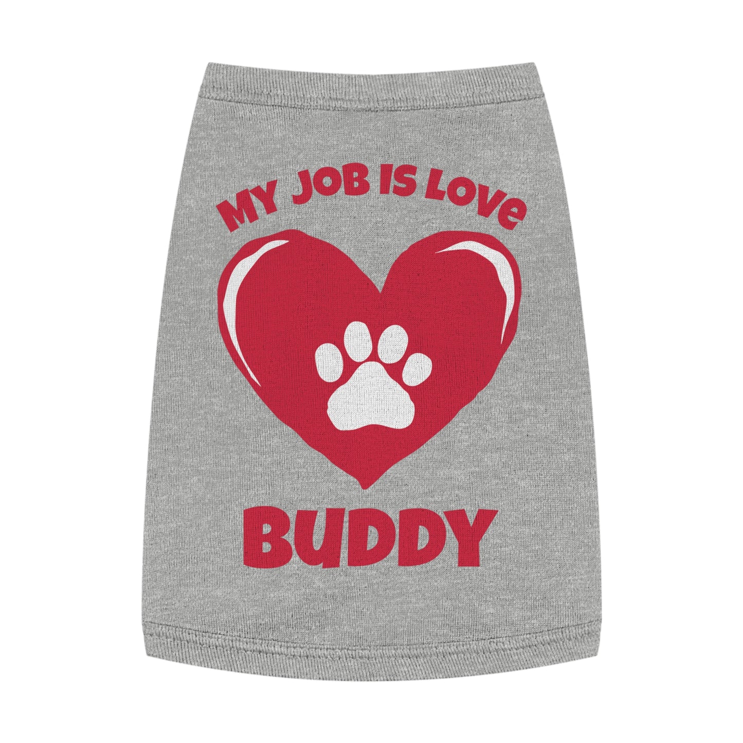 My Job Is Love PERSONALIZED Pet Tank Top