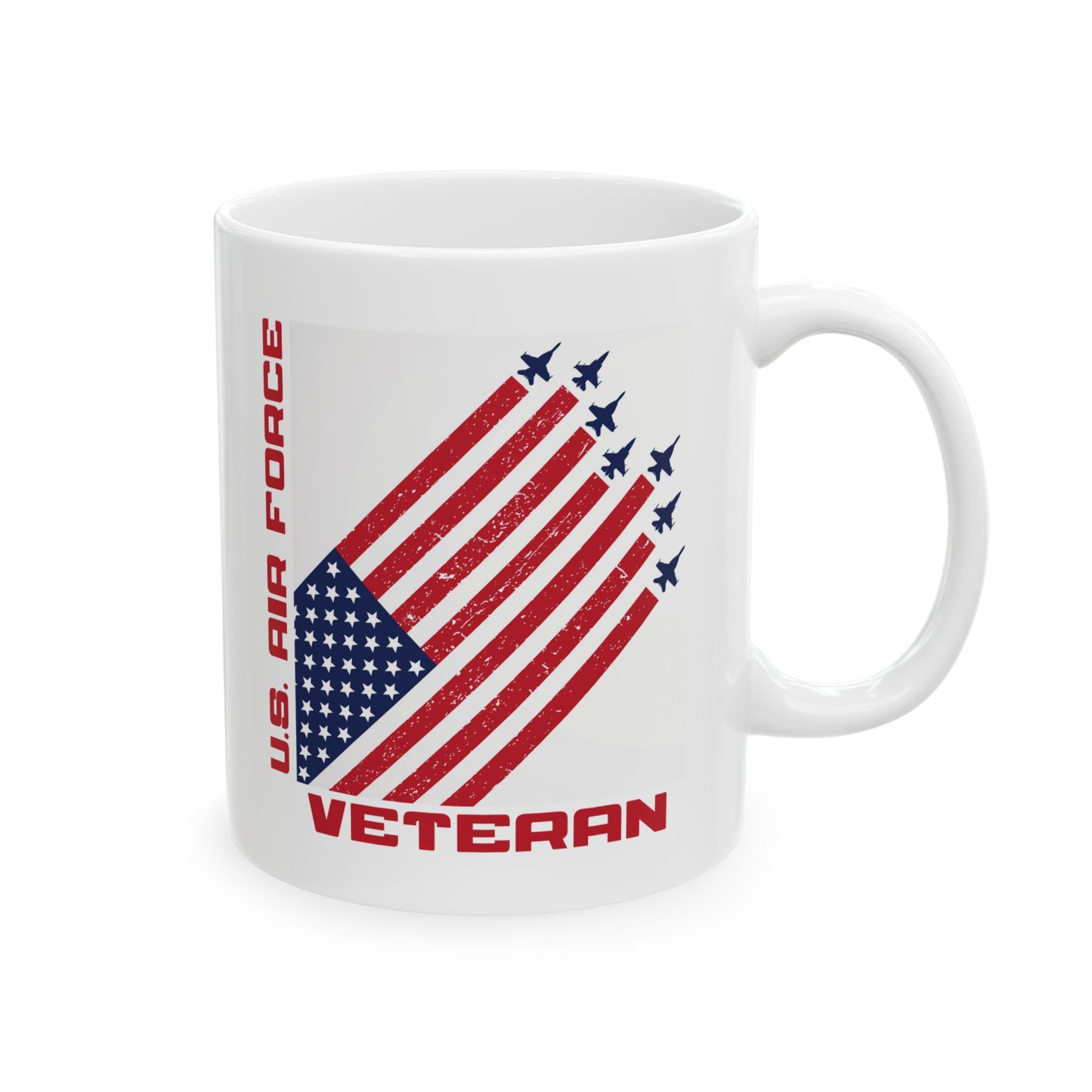 U.S. Air Force Veteran Ceramic Mug (11oz, 15oz)