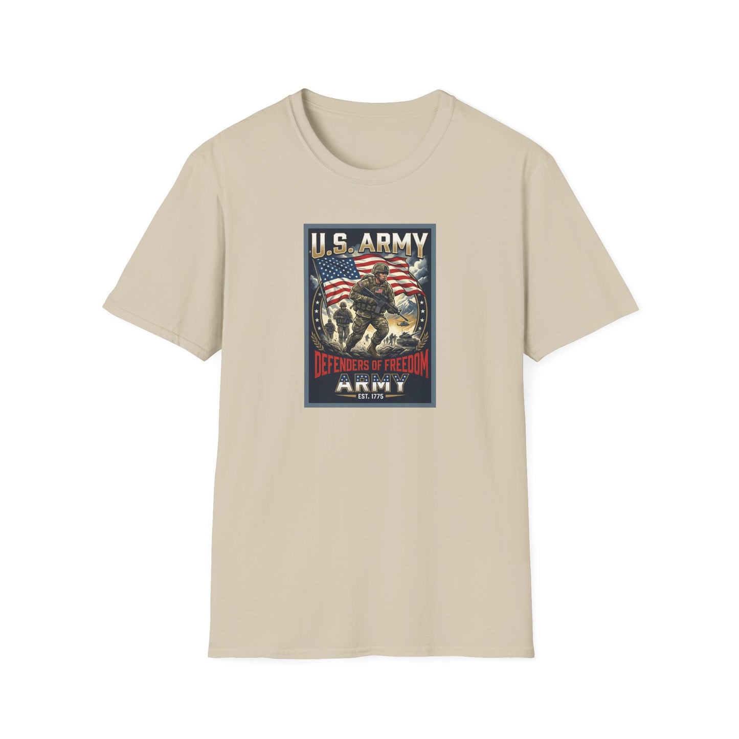 U.S. Army Defenders of Freedom Unisex Softstyle T-Shirt