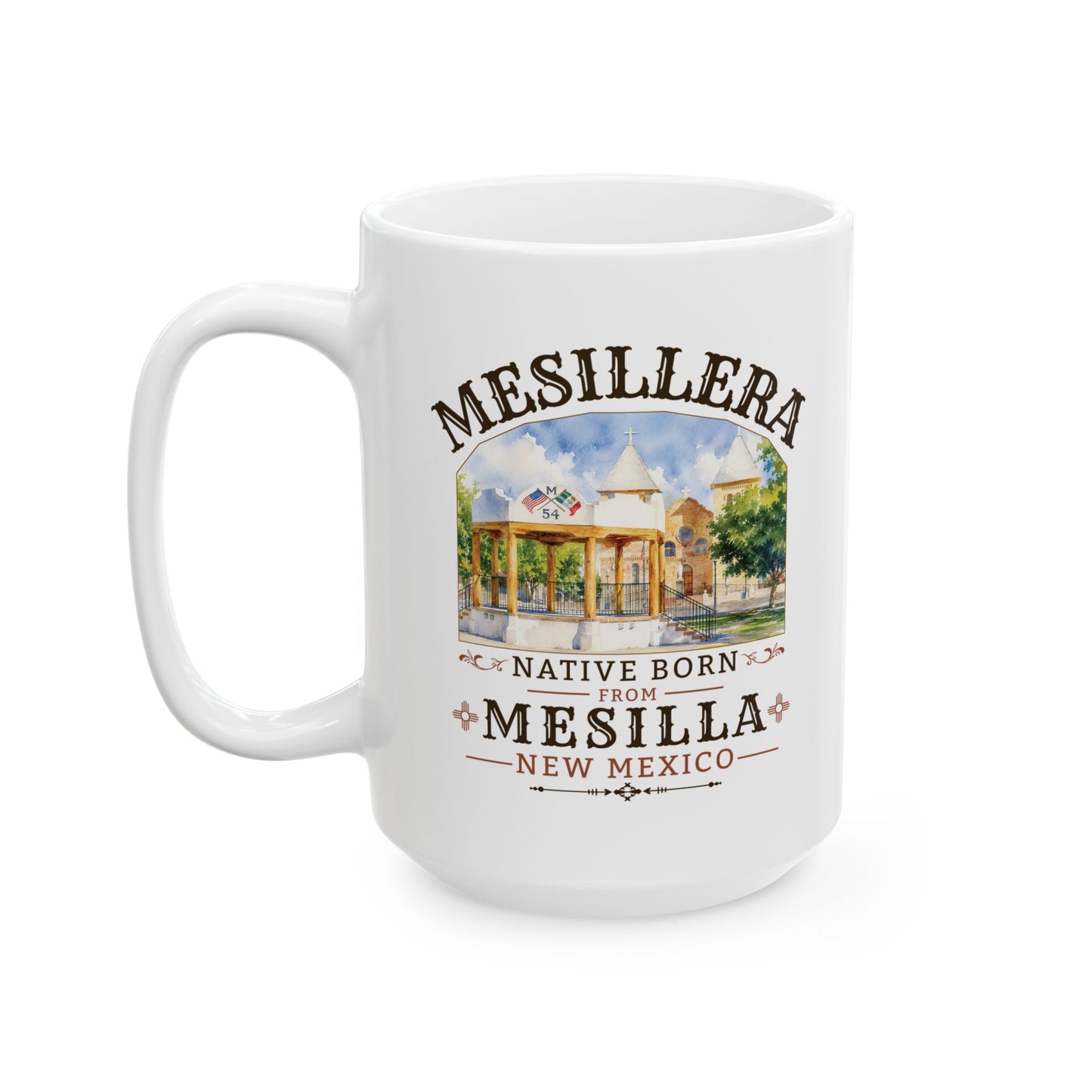 Mesillera Ceramic Mug (11oz, 15oz)