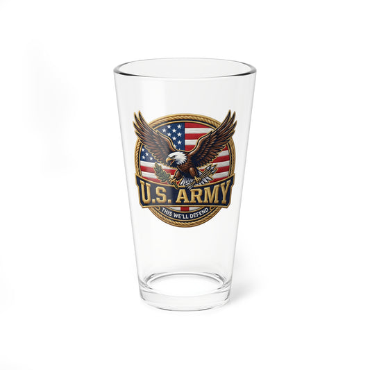 U.S. Army Patriotic Mixing Glass — 16oz