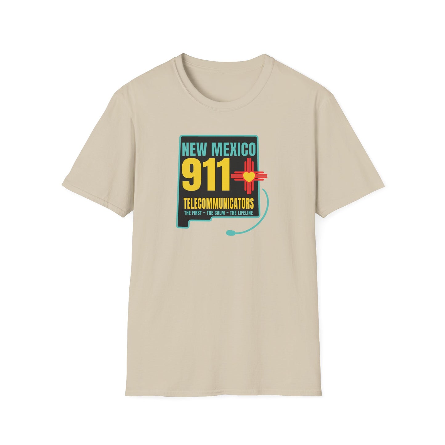New Mexico 911 Telecommunicators Unisex Softstyle T-Shirt