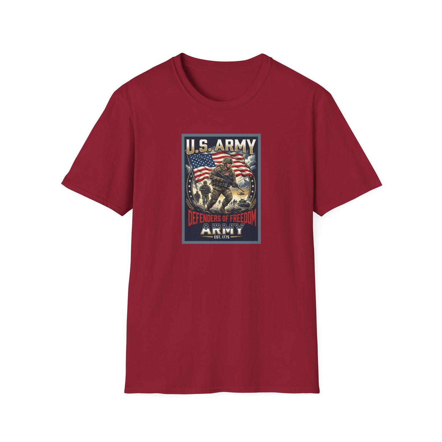 U.S. Army Defenders of Freedom Unisex Softstyle T-Shirt