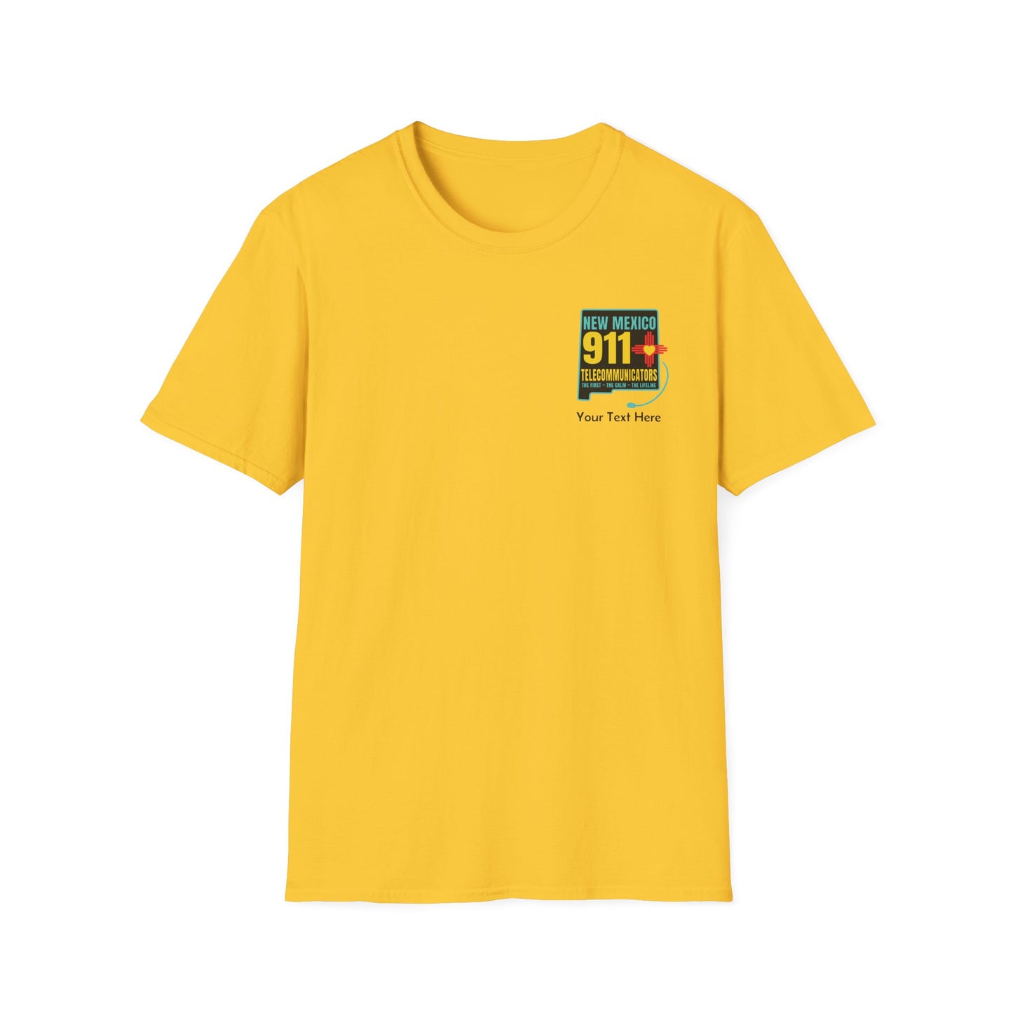 New Mexico 911 Telecommunicators Unisex Softstyle T-Shirt