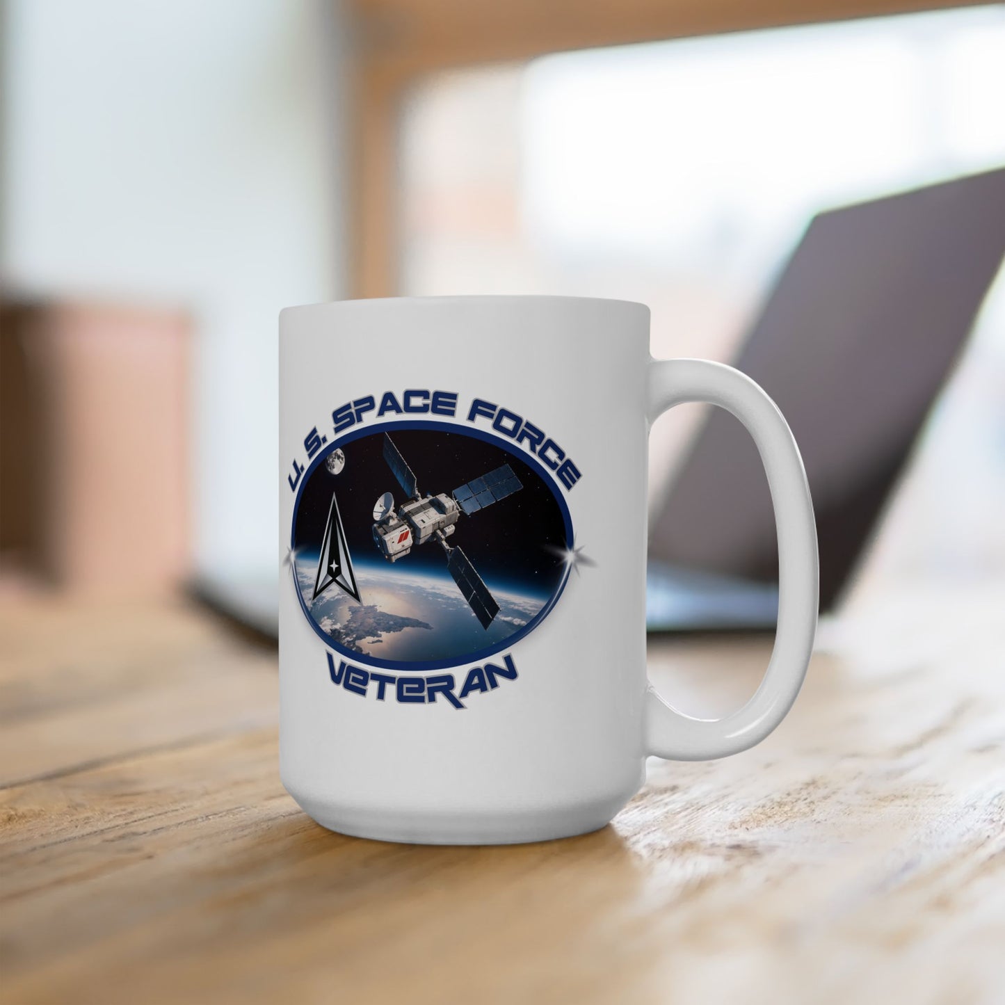 U.S. Space Force Veteran Ceramic Mug (11oz, 15oz)