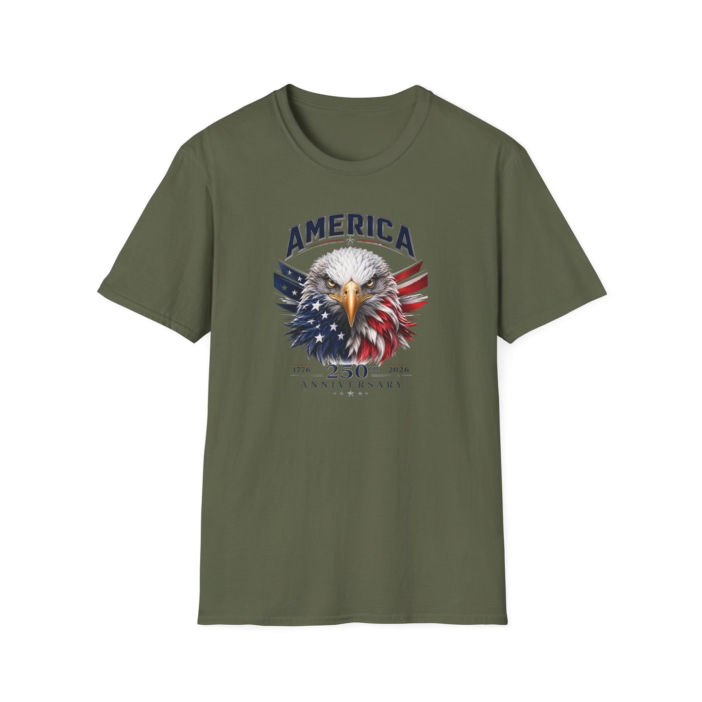 America 250: American Eagle Unisex Softstyle T-Shirt