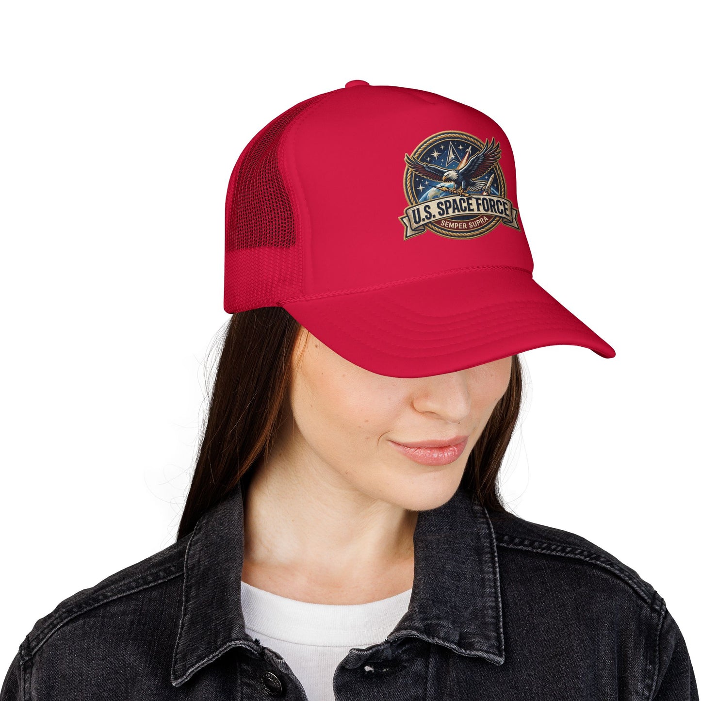 U.S. Space Force Patriotic Trucker Hat