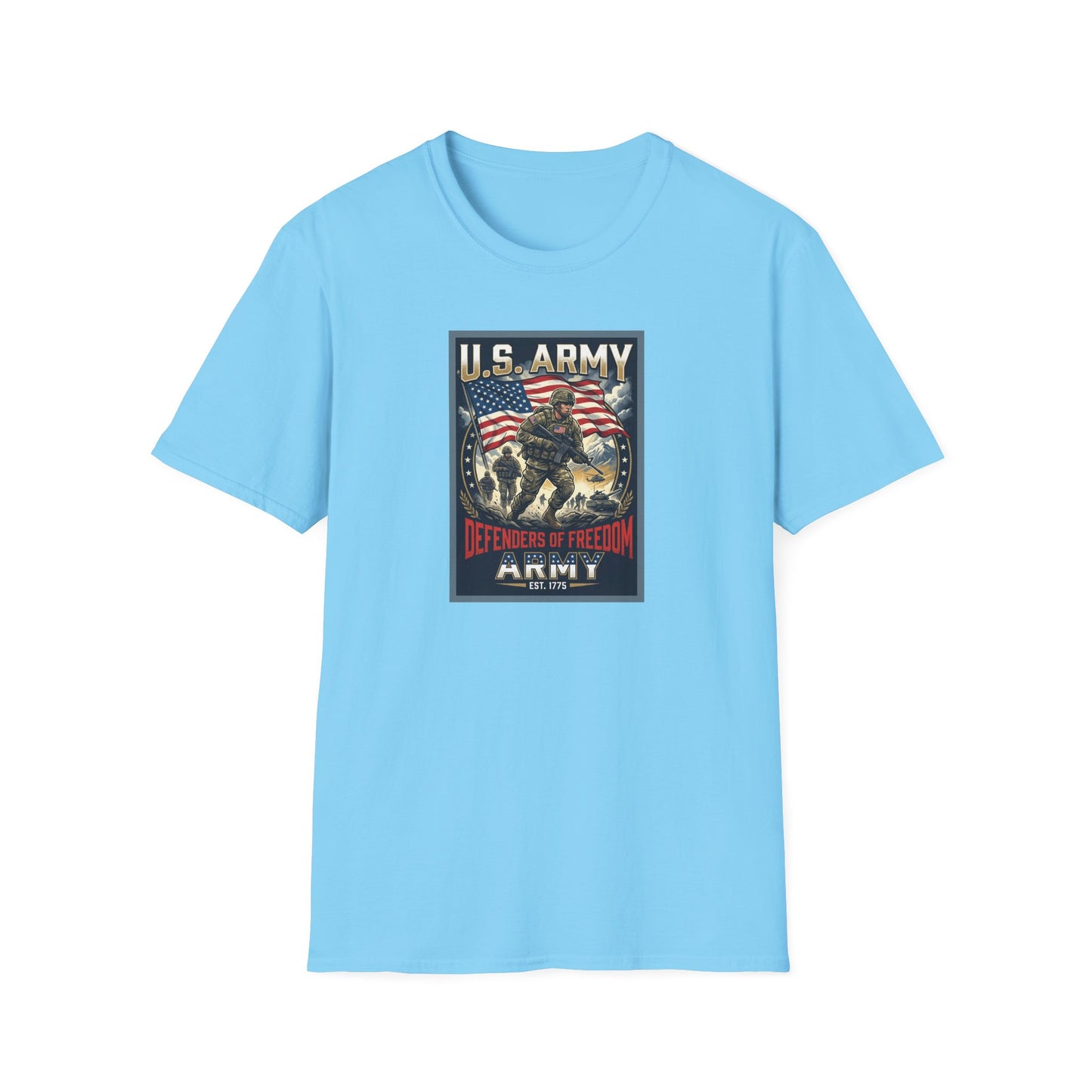 U.S. Army Defenders of Freedom Unisex Softstyle T-Shirt