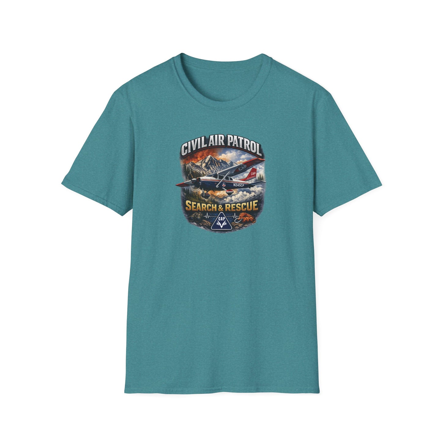 Civil Air Patrol: Search & Rescue Unisex Softstyle T-Shirt