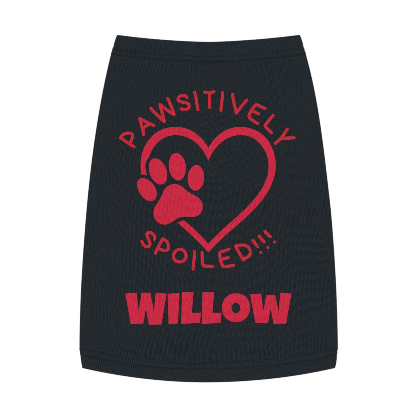 Pawsitively Spoiled PERSONALIZED Pet Tank Top