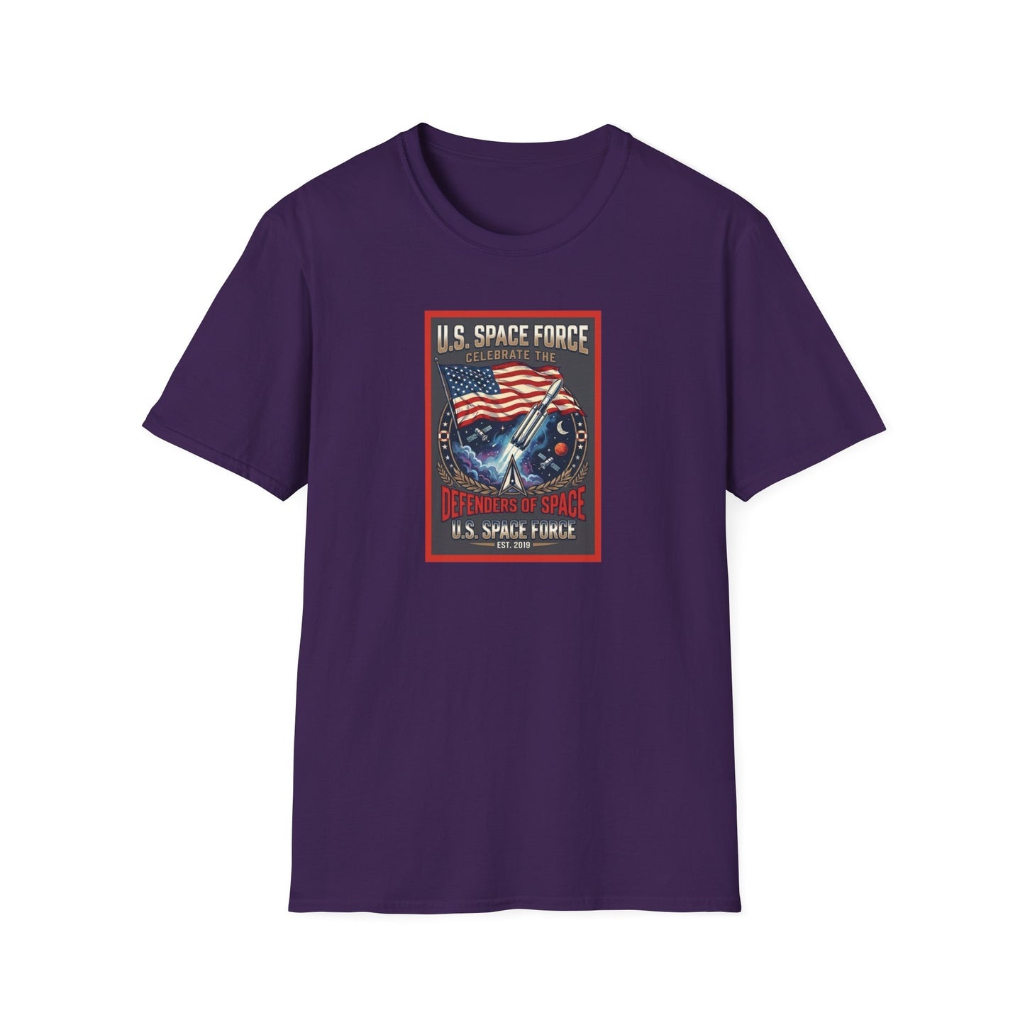 U.S. Space Force Defenders of Space Unisex Softstyle T-Shirt