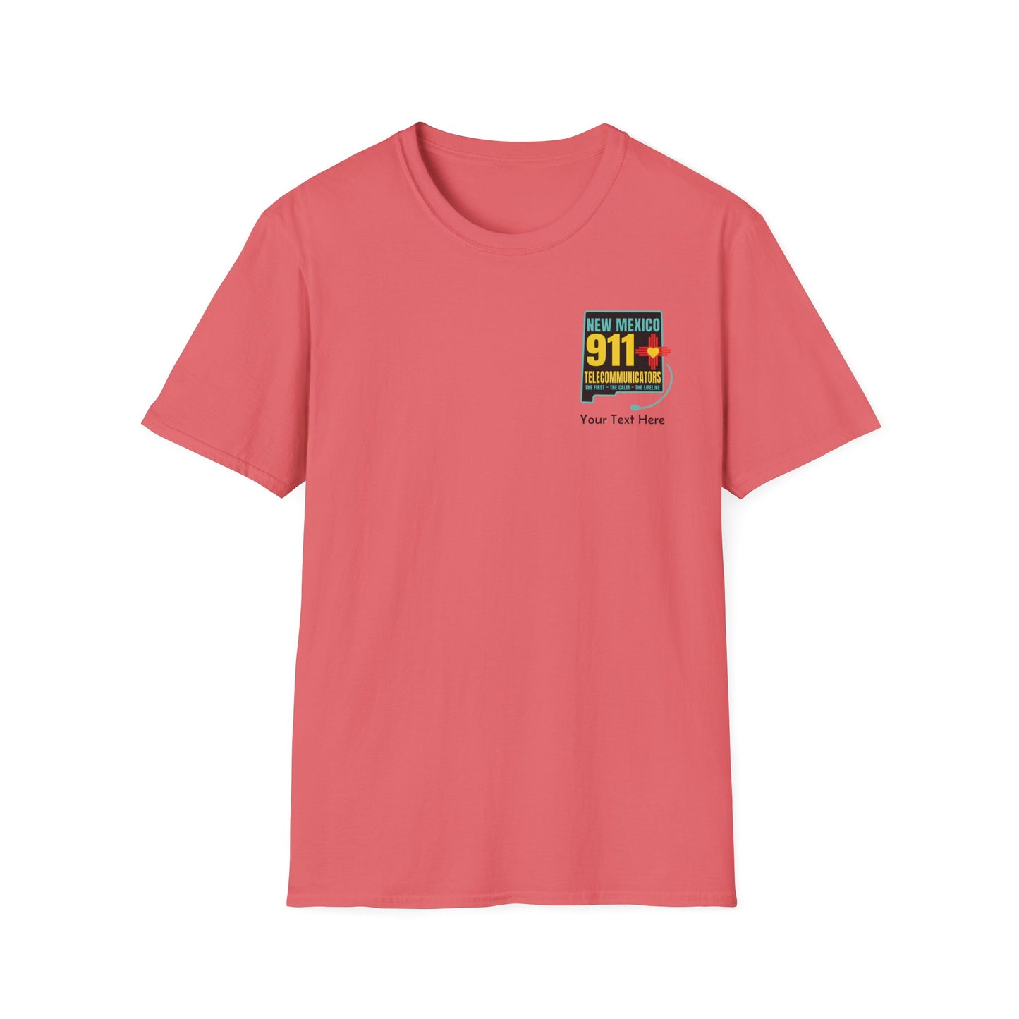 New Mexico 911 Telecommunicators Unisex Softstyle T-Shirt