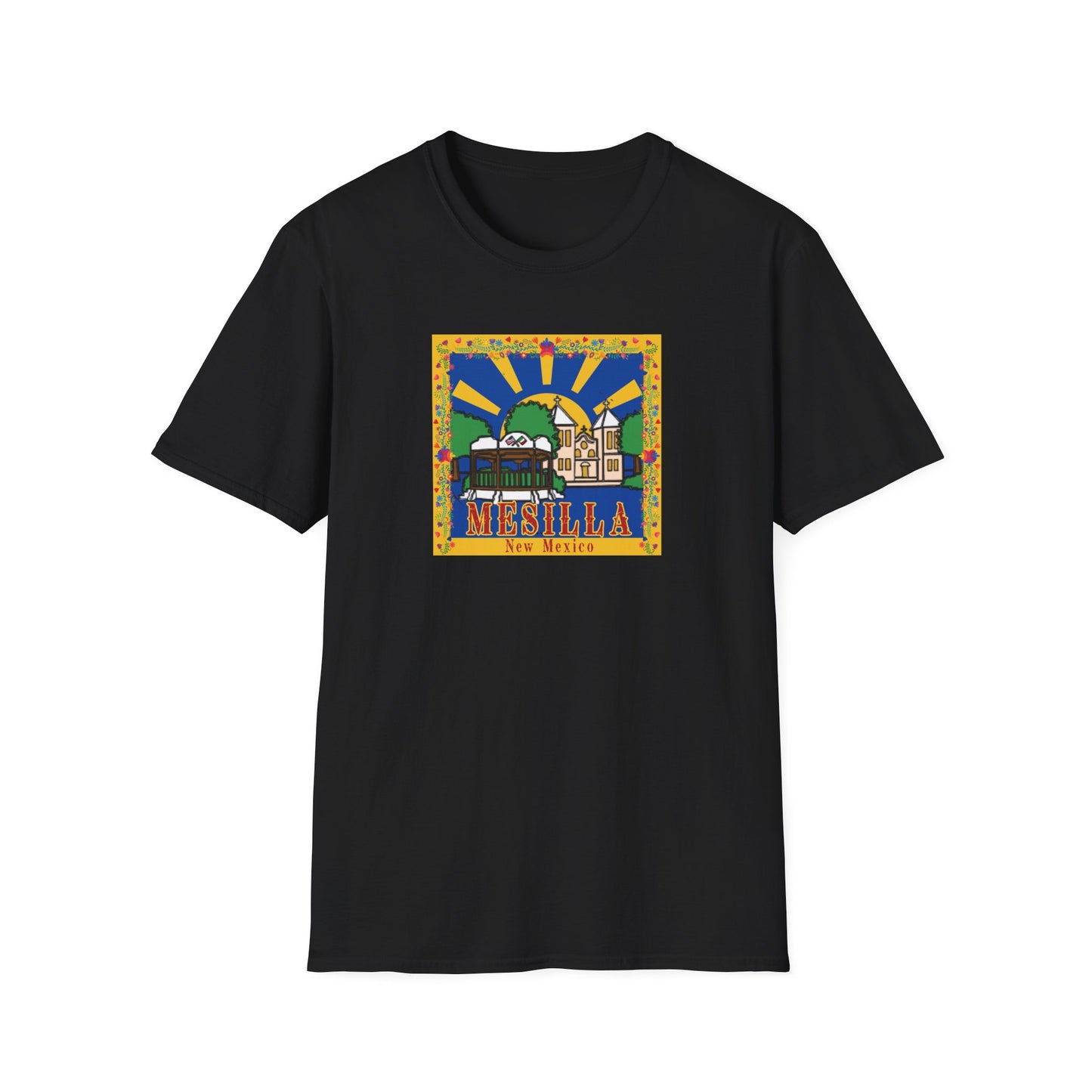 Mesilla - Square Unisex Softstyle T-Shirt
