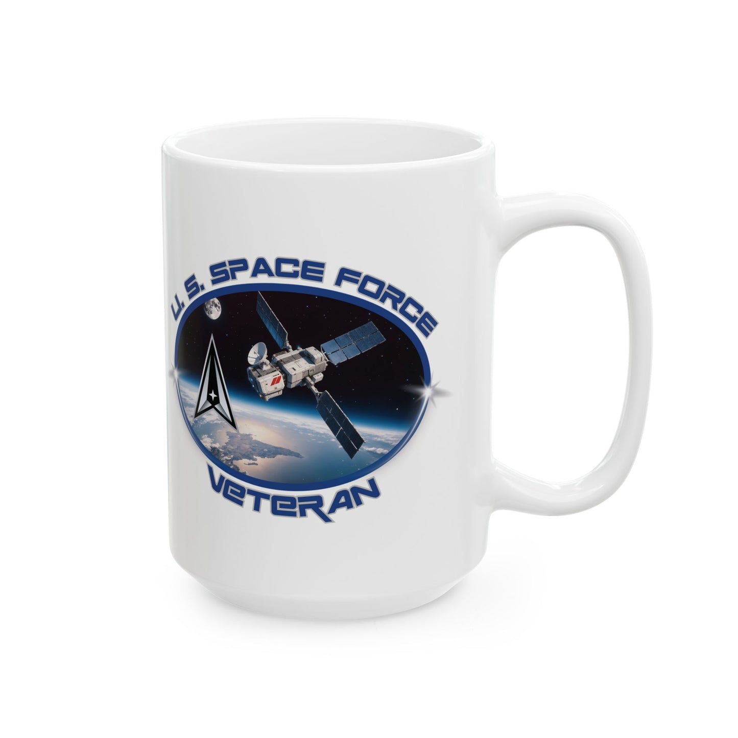 U.S. Space Force Veteran Ceramic Mug (11oz, 15oz)