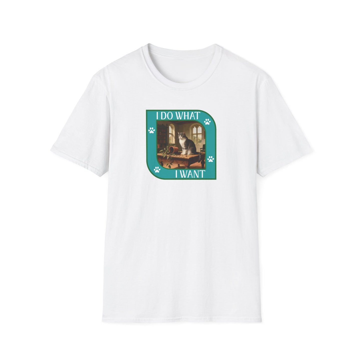 I Do What I Want Unisex Softstyle T-Shirt