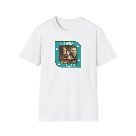 I Do What I Want Unisex Softstyle T-Shirt