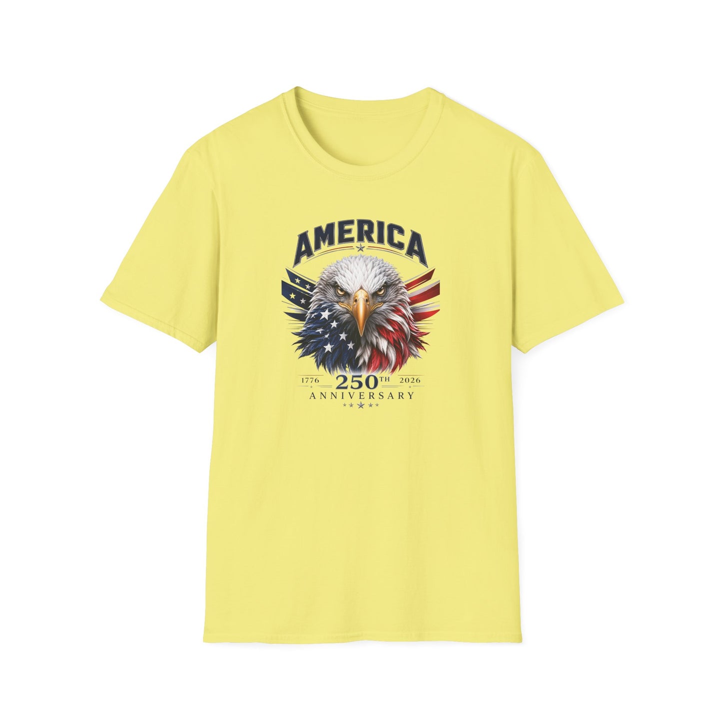 America 250: American Eagle Unisex Softstyle T-Shirt