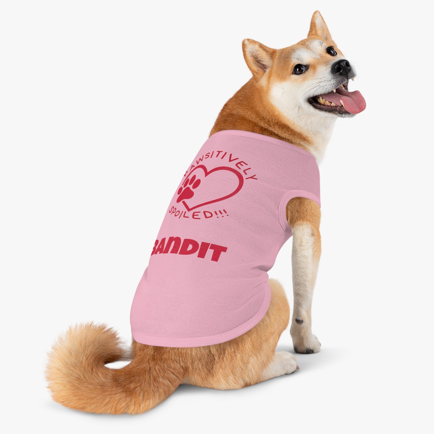 Pawsitively Spoiled PERSONALIZED Pet Tank Top