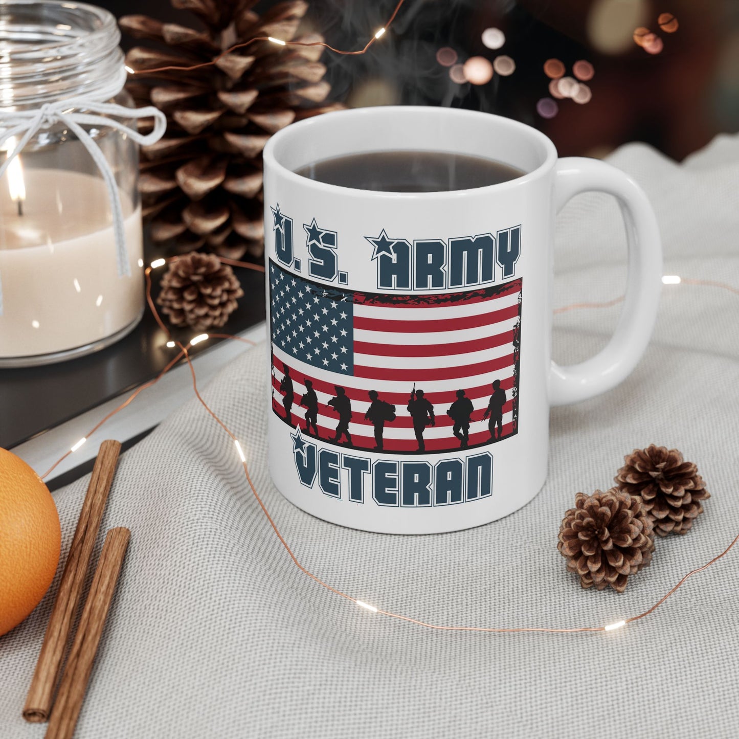 U.S. Army Veteran Ceramic Mug (11oz, 15oz)