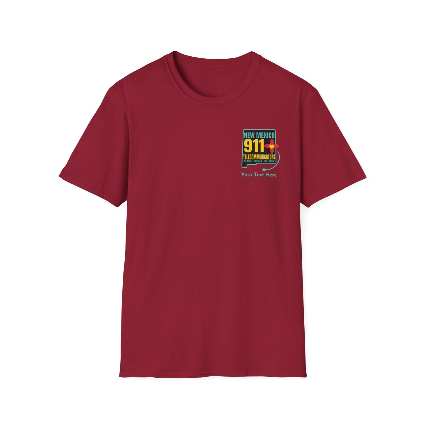 New Mexico 911 Telecommunicators Unisex Softstyle T-Shirt