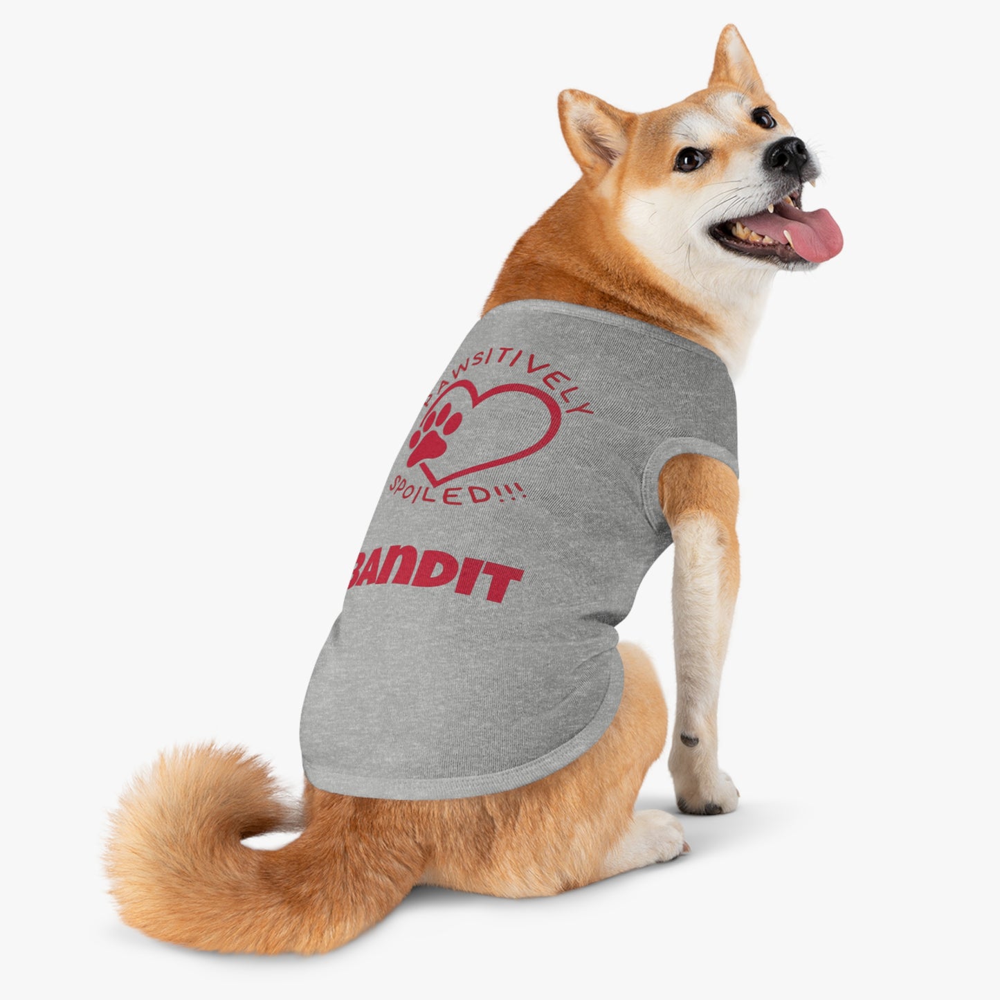 Pawsitively Spoiled PERSONALIZED Pet Tank Top