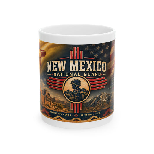 New Mexico National Guard Ceramic Mug (11oz & 15oz)
