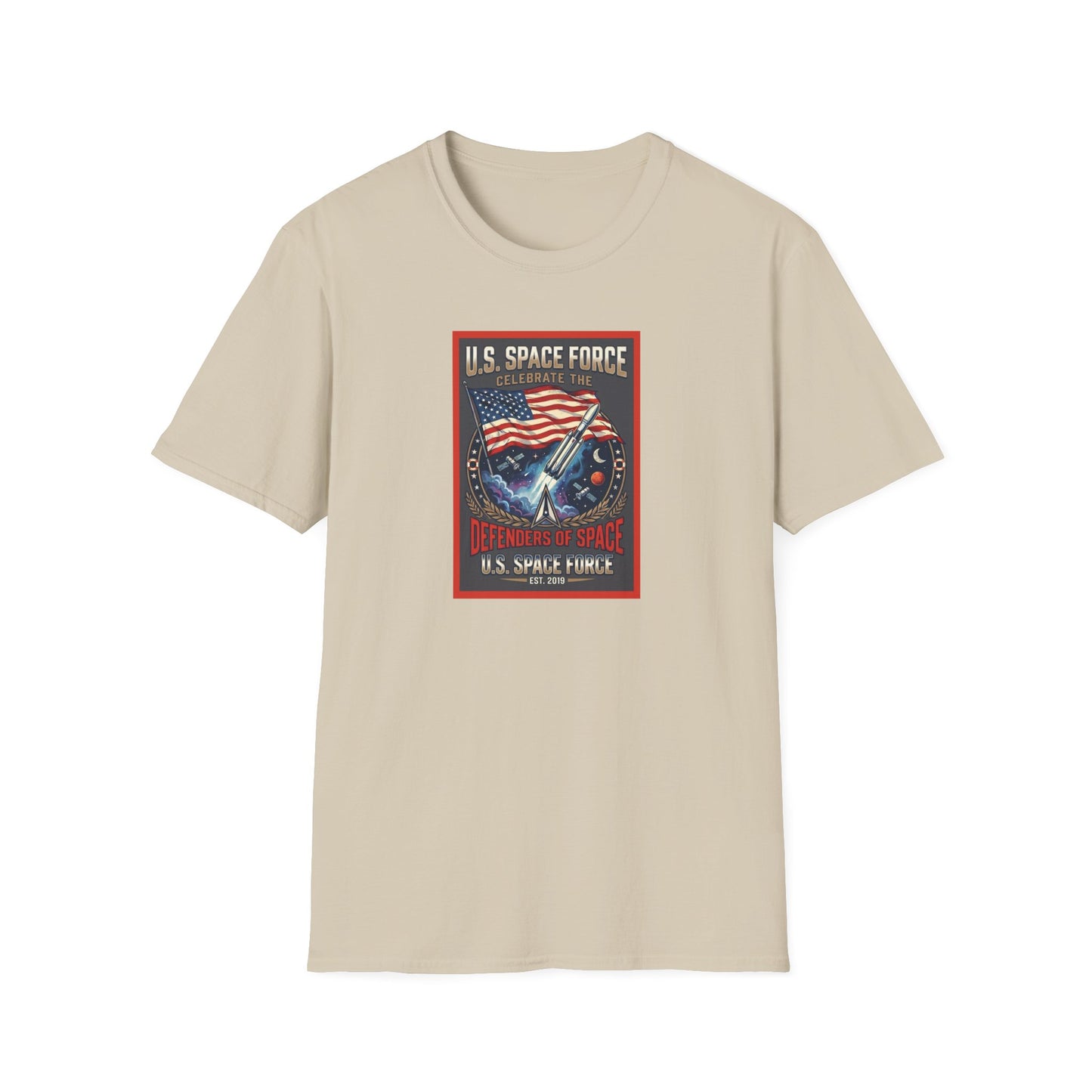 U.S. Space Force Defenders of Space Unisex Softstyle T-Shirt