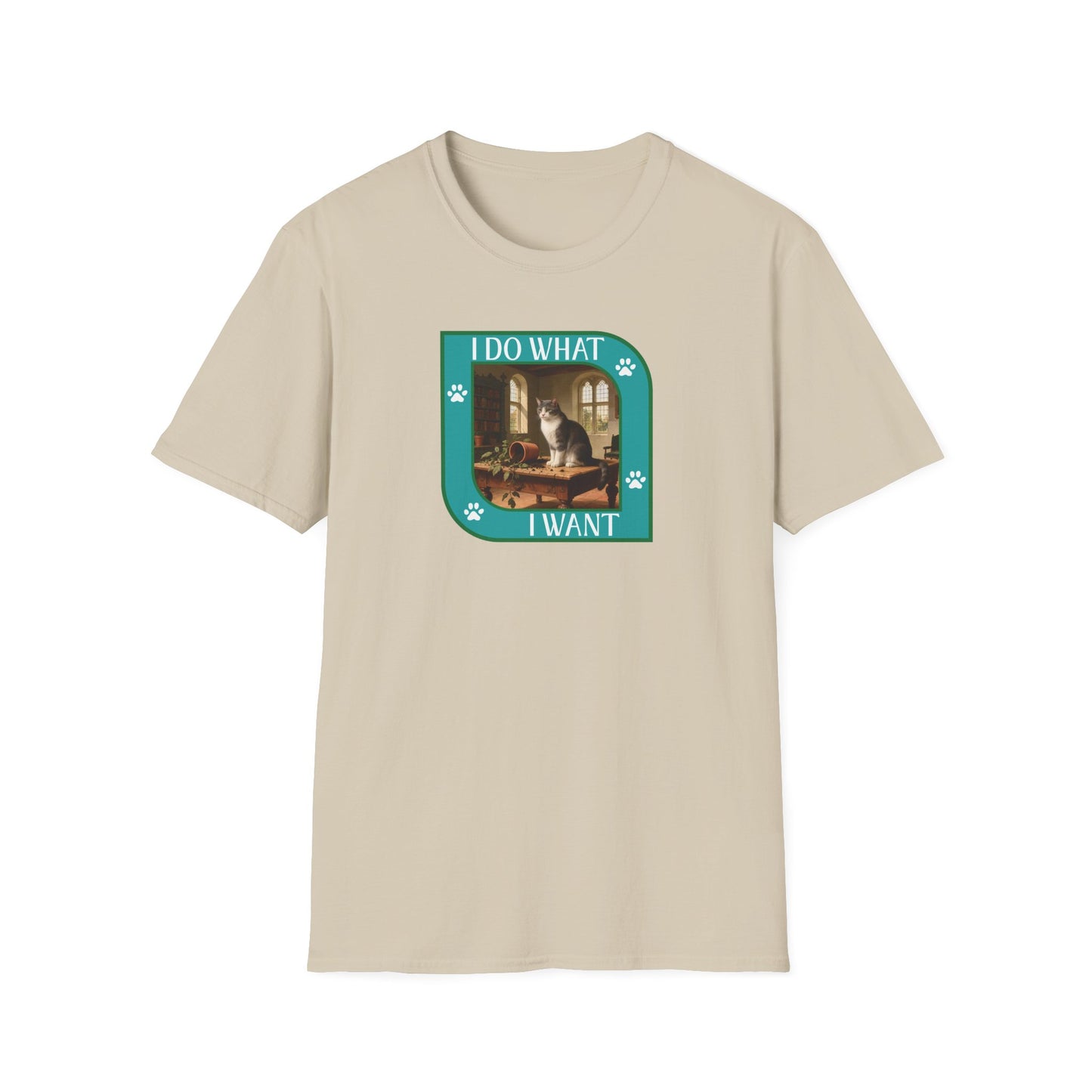 I Do What I Want Unisex Softstyle T-Shirt