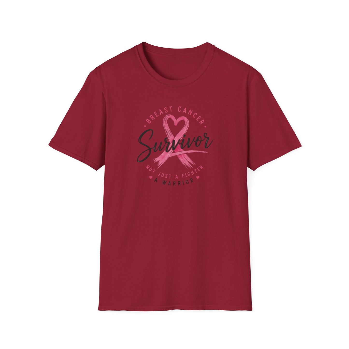 Breast Cancer Survivor - Warrior Unisex Softstyle T-Shirt