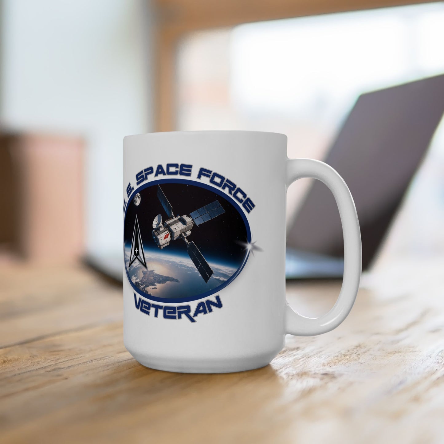 U.S. Space Force Veteran Ceramic Mug (11oz, 15oz)