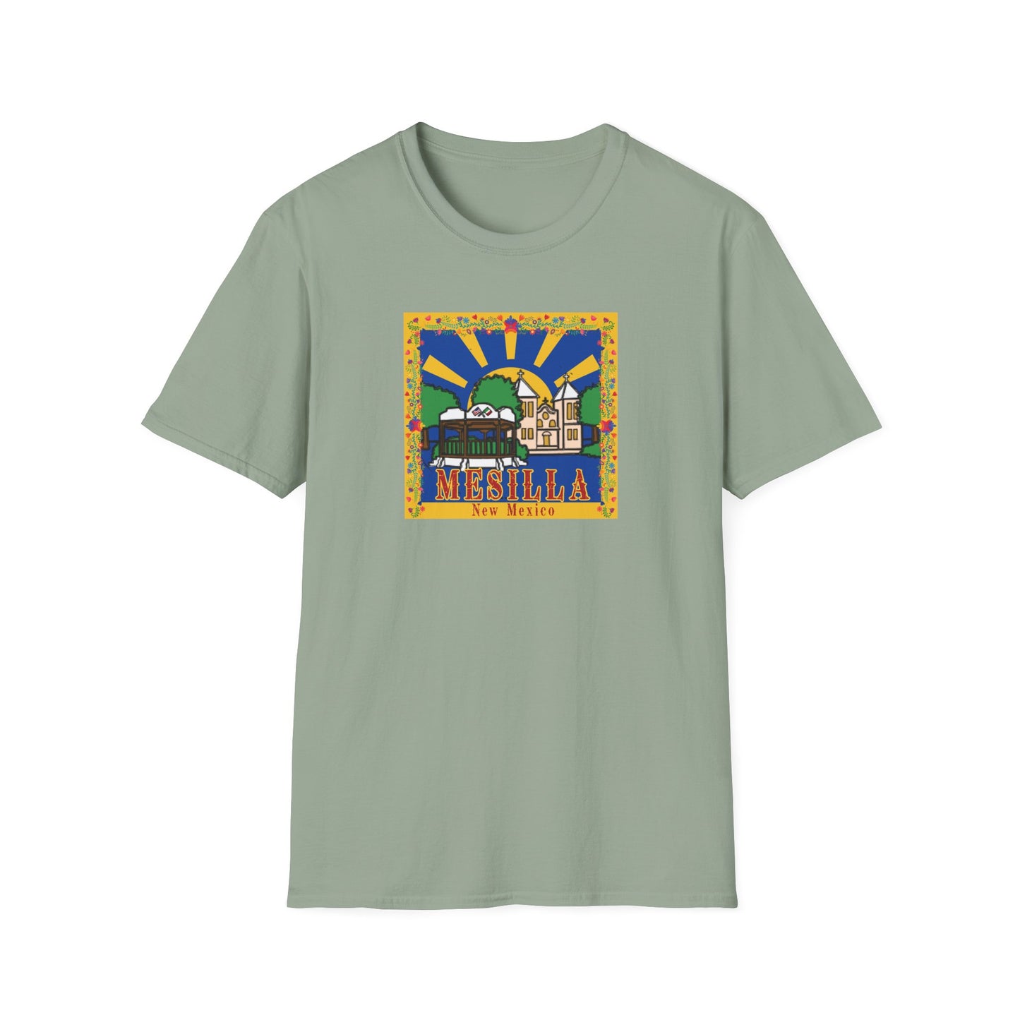 Mesilla - Square Unisex Softstyle T-Shirt