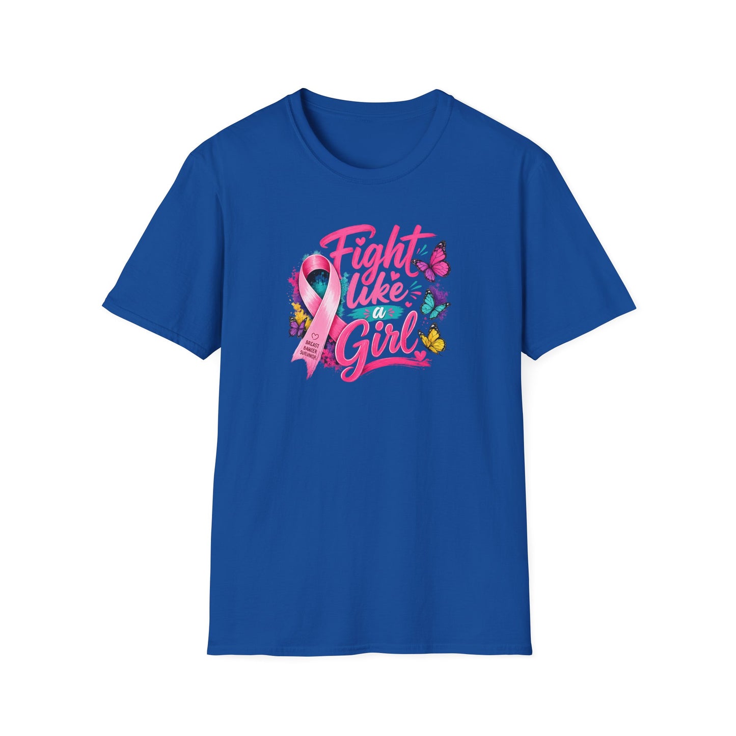 Fight Like a Girl Unisex Softstyle T-Shirt