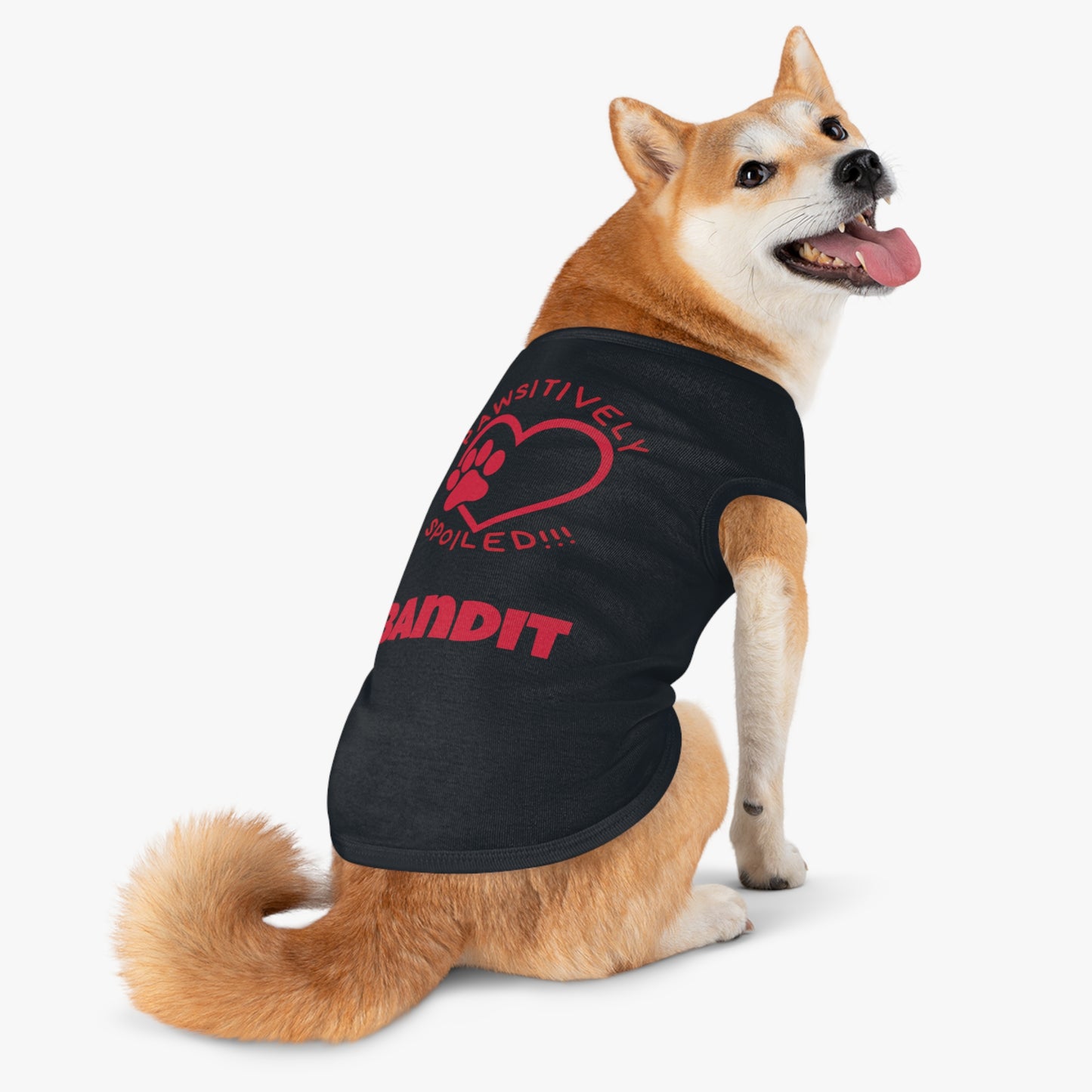 Pawsitively Spoiled PERSONALIZED Pet Tank Top