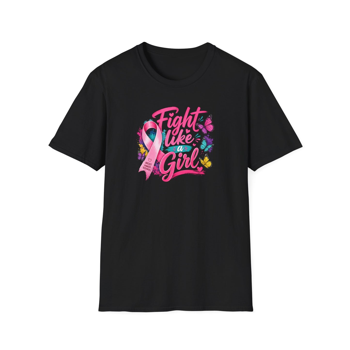 Fight Like a Girl Unisex Softstyle T-Shirt