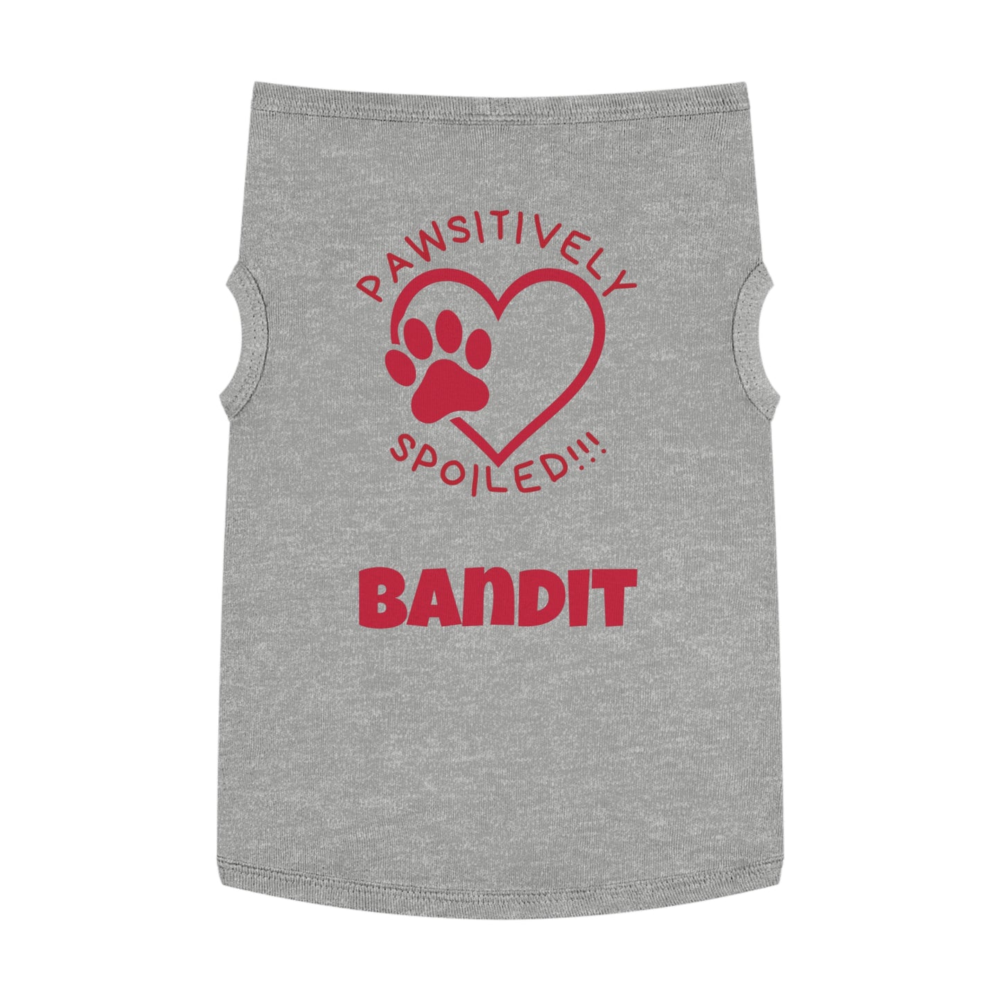 Pawsitively Spoiled PERSONALIZED Pet Tank Top