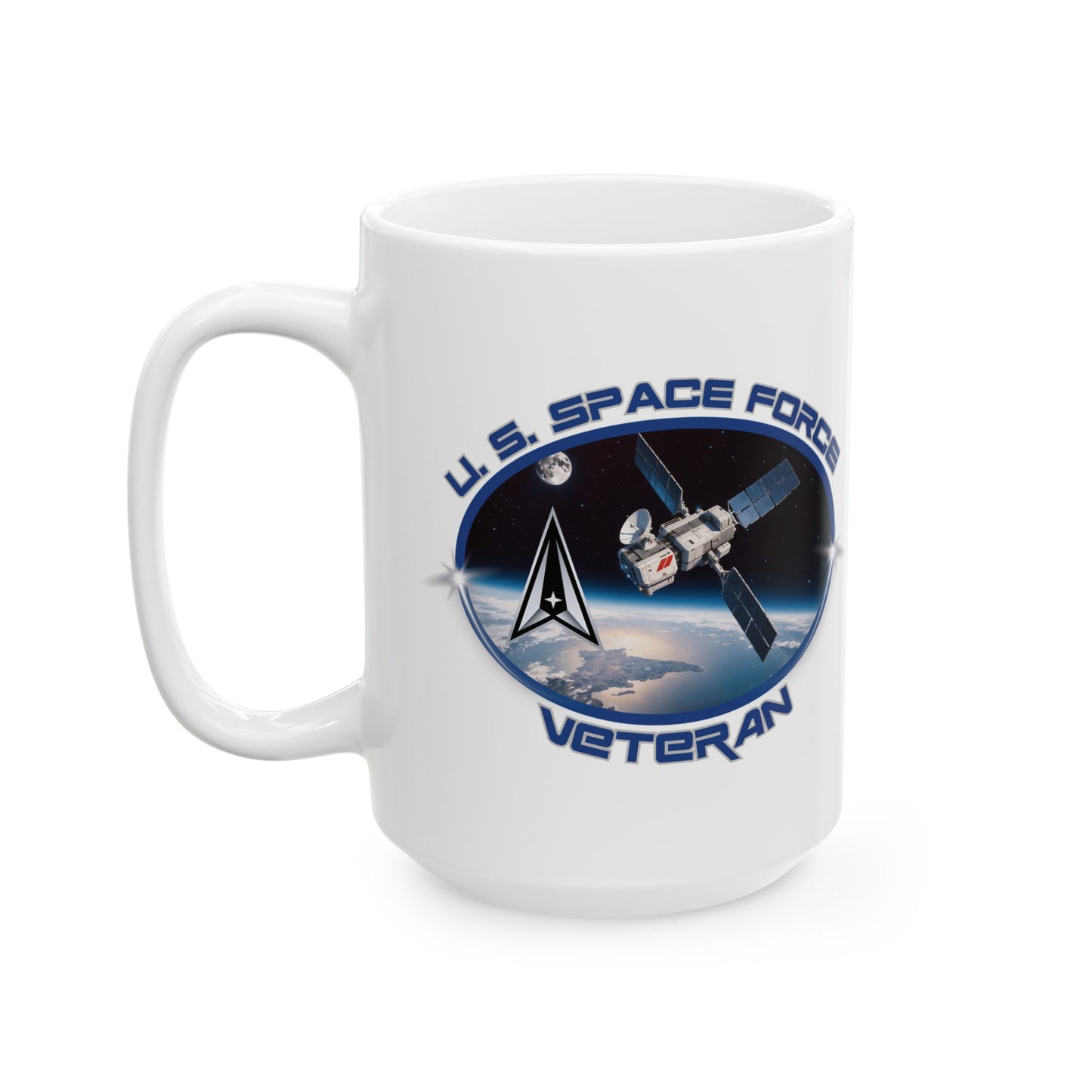 U.S. Space Force Veteran Ceramic Mug (11oz, 15oz)