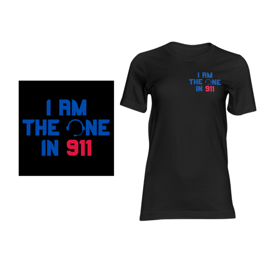 I Am the One in 911 - Short sleeved cotton t-shirt